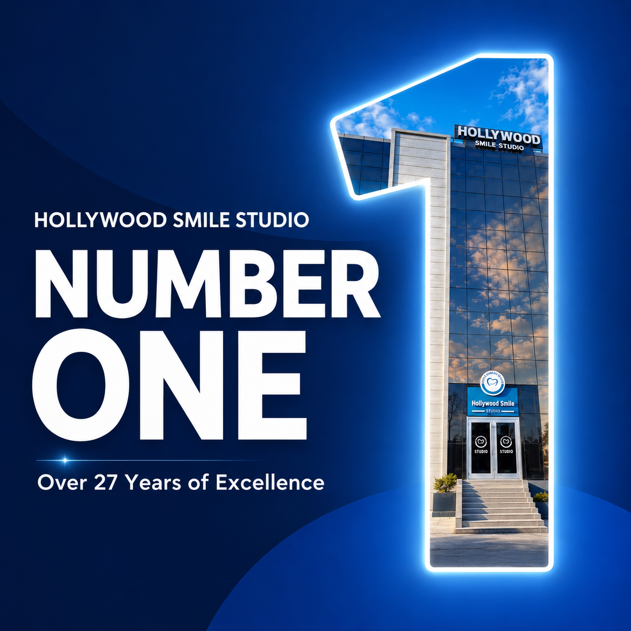 HollyWoodSmile Studio building in Erbil